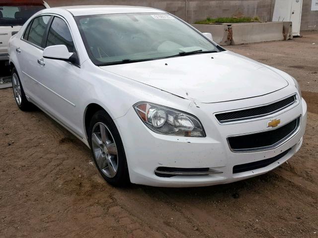 1G1ZD5EU7CF298674 - 2012 CHEVROLET MALIBU 2LT WHITE photo 1