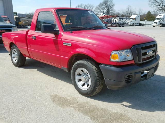 1FTKR1AD5BPA04724 - 2011 FORD RANGER RED photo 1