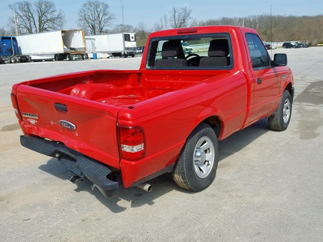 1FTKR1AD5BPA04724 - 2011 FORD RANGER RED photo 4