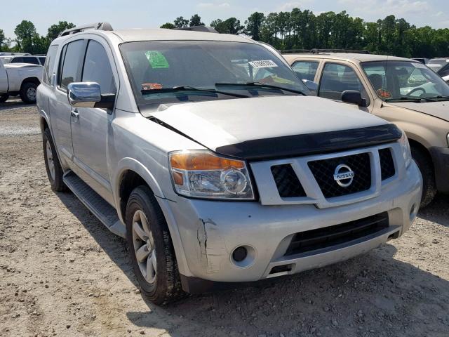 5N1BA0ND5CN616944 - 2012 NISSAN ARMADA SV SILVER photo 1