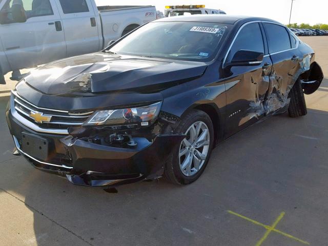 2G1105SA4J9128992 - 2018 CHEVROLET IMPALA LT BLACK photo 2