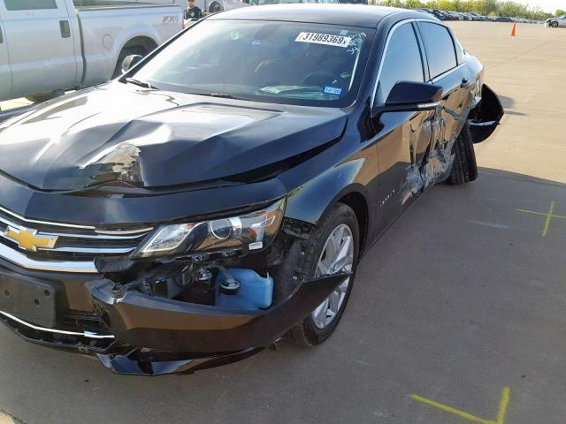 2G1105SA4J9128992 - 2018 CHEVROLET IMPALA LT BLACK photo 9