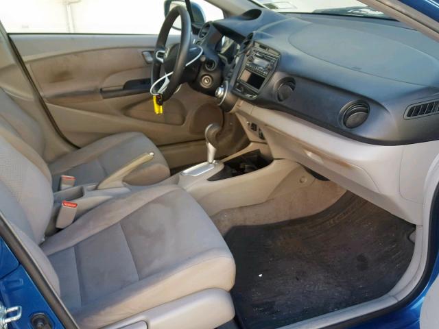 JHMZE2H33CS005364 - 2012 HONDA INSIGHT BLUE photo 5