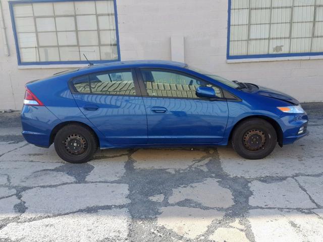 JHMZE2H33CS005364 - 2012 HONDA INSIGHT BLUE photo 9