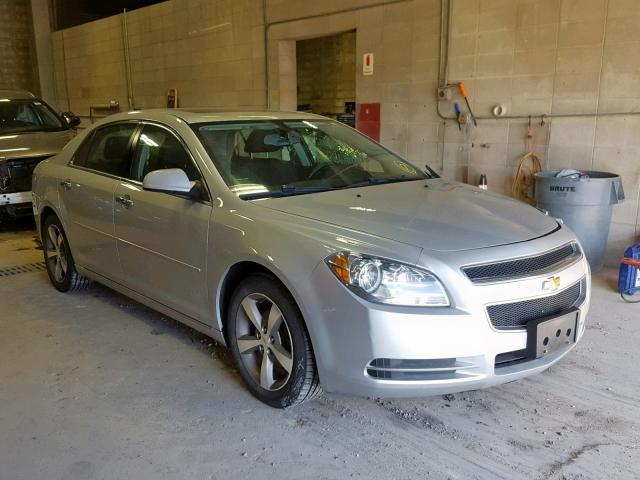 1G1ZC5E08CF103617 - 2012 CHEVROLET MALIBU 1LT SILVER photo 1