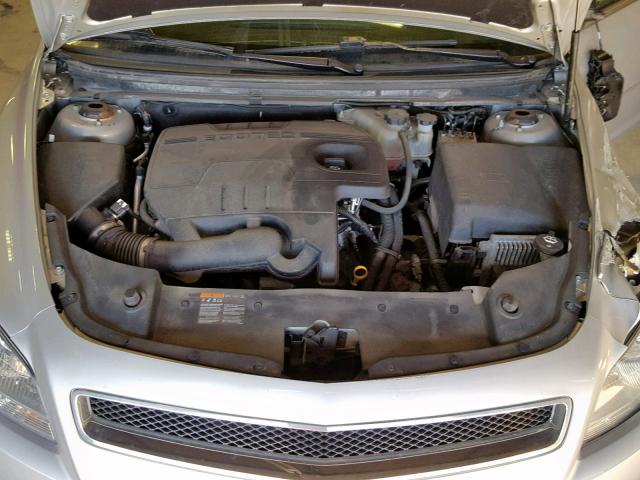 1G1ZC5E08CF103617 - 2012 CHEVROLET MALIBU 1LT SILVER photo 7