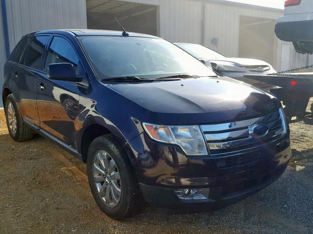 2FMDK39C17BB10229 - 2007 FORD EDGE SEL P BLACK photo 1