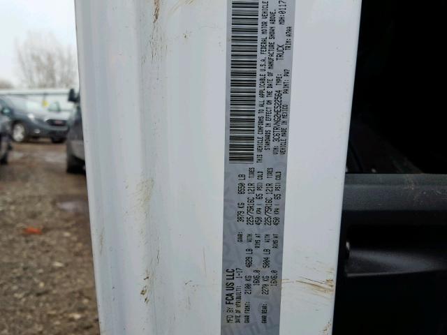3C6TRVNG2HE522564 - 2017 RAM PROMASTER 白色 照片 10