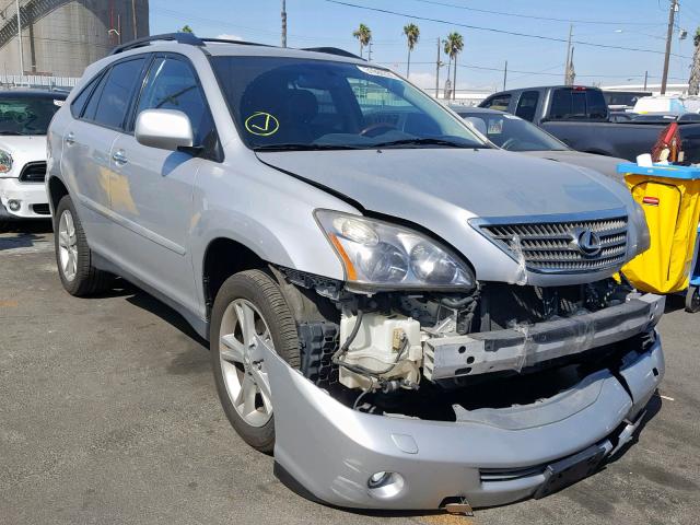 JTJGW31U582851515 - 2008 LEXUS RX 400H SILVER photo 1