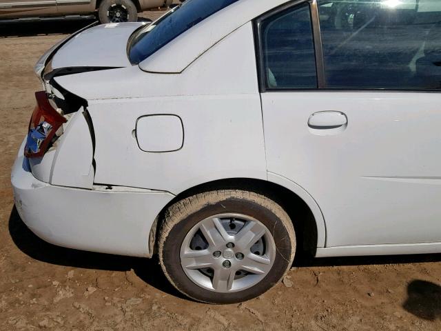 1G8AJ55F57Z113194 - 2007 SATURN ION LEVEL WHITE photo 9