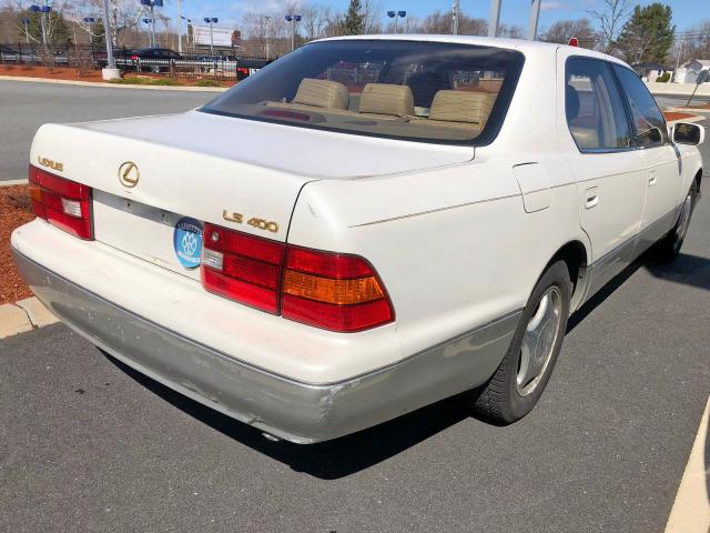 JT8BH28F2X0165630 - 1999 LEXUS LS 400 WHITE photo 7