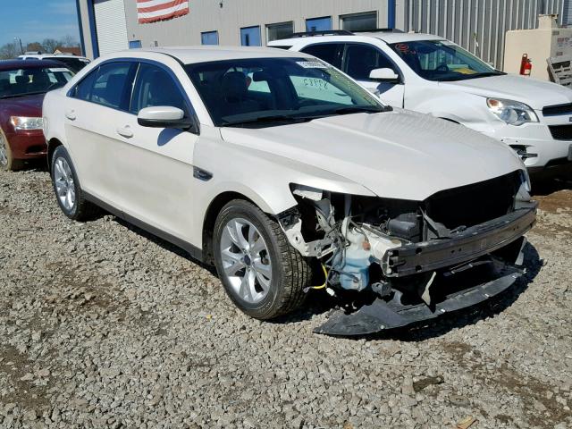 1FAHP2EW0CG112063 - 2012 FORD TAURUS SEL WHITE photo 1