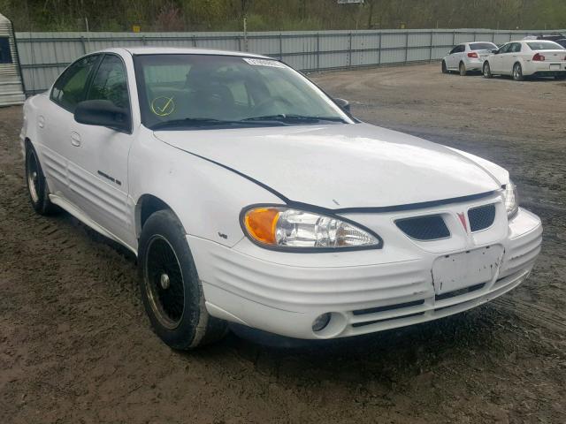 1G2NG52E6YC508270 - 2000 PONTIAC GRAND AM S WHITE photo 1