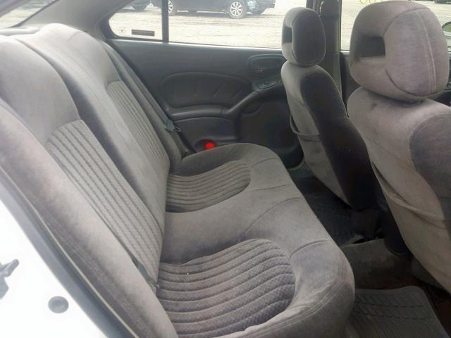 1G2NG52E6YC508270 - 2000 PONTIAC GRAND AM S WHITE photo 6
