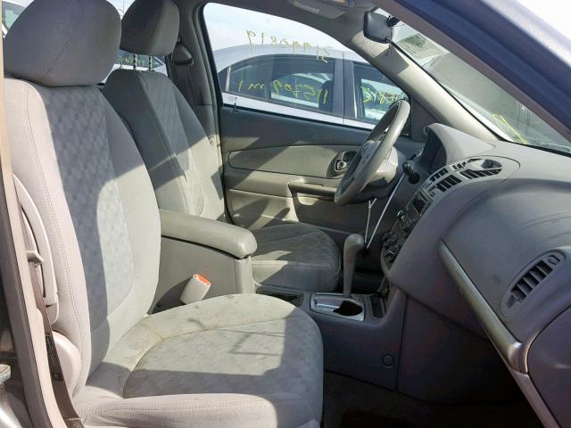 1G1ZT54855F290034 - 2005 CHEVROLET MALIBU LS GRAY photo 5