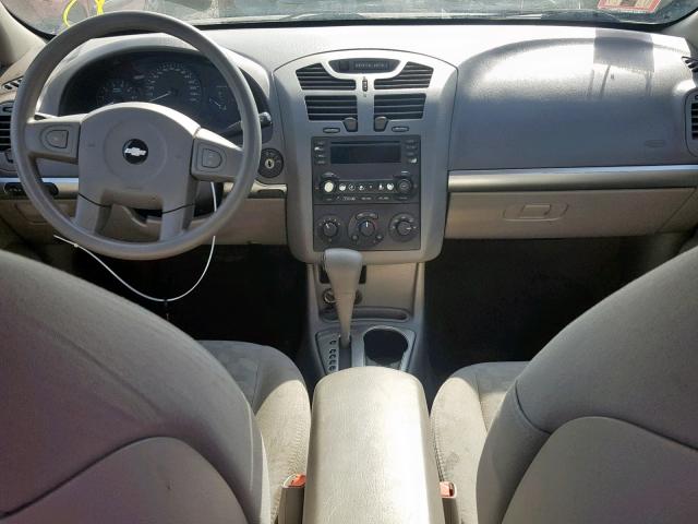 1G1ZT54855F290034 - 2005 CHEVROLET MALIBU LS GRAY photo 9