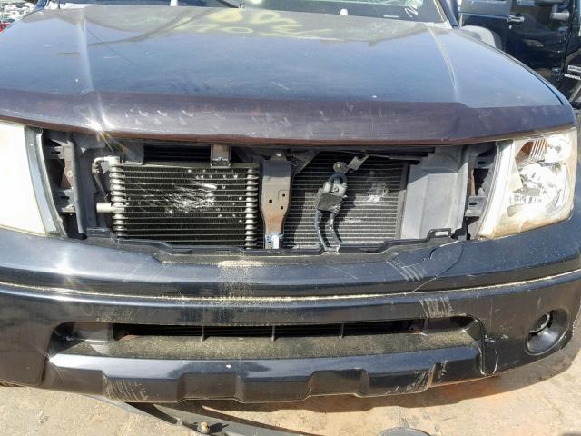 1N6AD07U47C452539 - 2007 NISSAN FRONTIER C BLACK photo 9