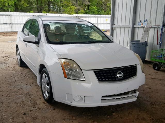 3N1AB61E19L657095 - 2009 NISSAN SENTRA 2.0 WHITE photo 1