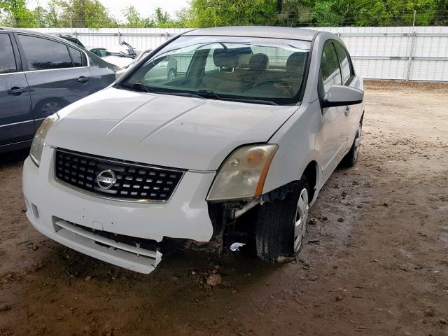 3N1AB61E19L657095 - 2009 NISSAN SENTRA 2.0 WHITE photo 2