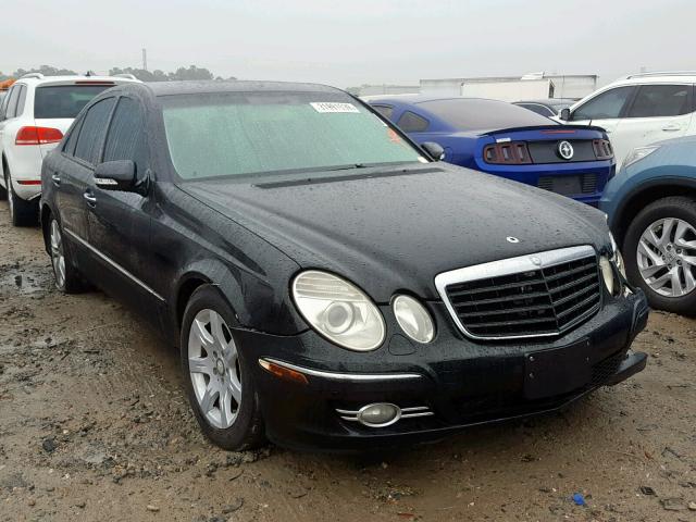 WDBUF56XX7B178867 - 2007 MERCEDES-BENZ E 350 BLACK photo 1