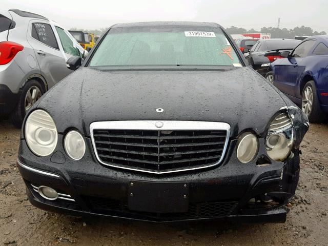 WDBUF56XX7B178867 - 2007 MERCEDES-BENZ E 350 BLACK photo 9