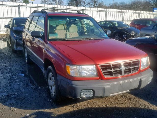 JF1SF6354XG712312 - 1999 SUBARU FORESTER L BURGUNDY photo 1