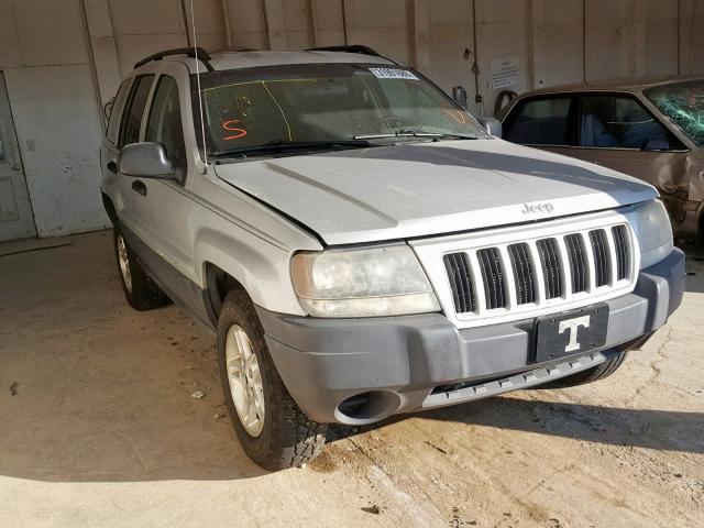 1J4GW48S74C238548 - 2004 JEEP GRAND CHER SILVER photo 1