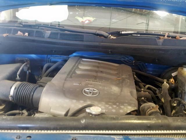 5TBDV58168S494721 - 2008 TOYOTA TUNDRA CRE BLUE photo 7