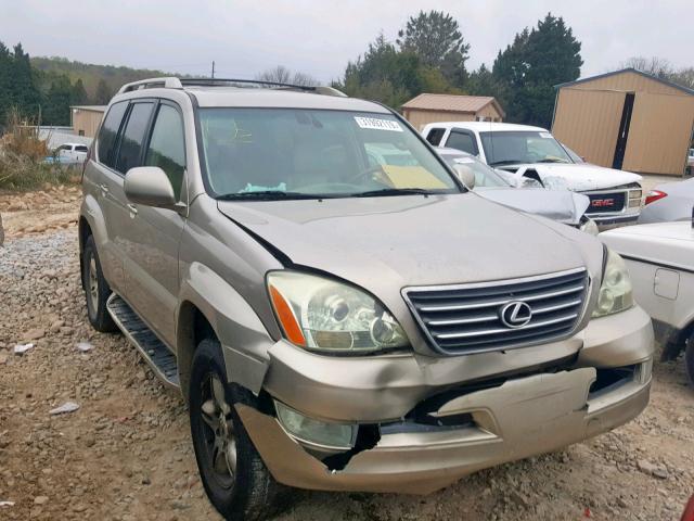 JTJBT20X330012959 - 2003 LEXUS GX 470 GOLD photo 1