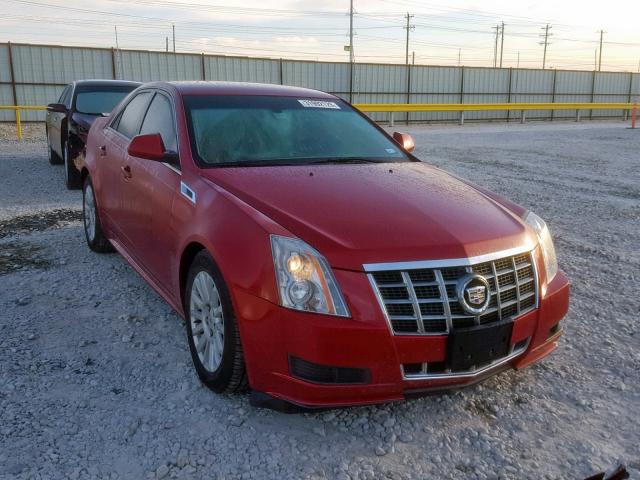 1G6DF5E57C0115073 - 2012 CADILLAC CTS LUXURY RED photo 1