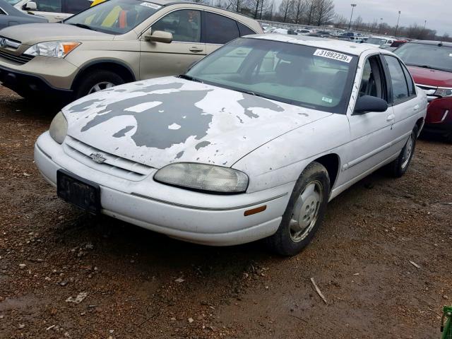 2G1WL52M8W1127406 - 1998 CHEVROLET LUMINA BAS WHITE photo 2