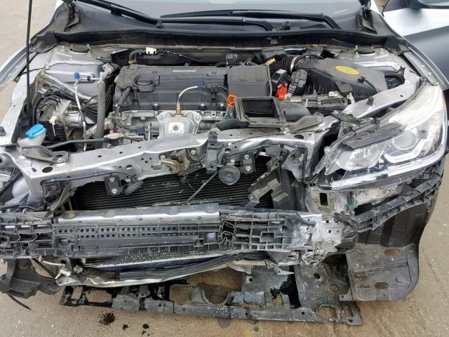 1HGCR2F39GA079562 - 2016 HONDA ACCORD LX SILVER photo 7