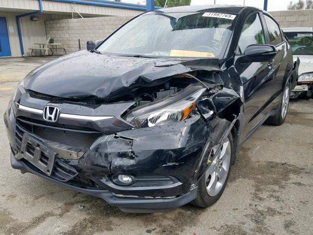 3CZRU5H54GM725238 - 2016 HONDA HR-V EX BLACK photo 2