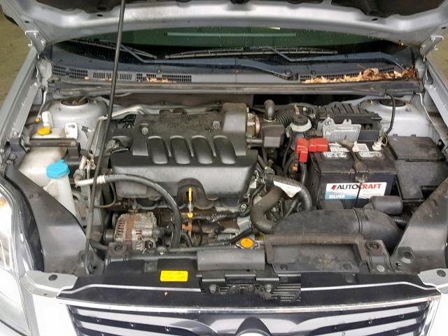 3N1AB6AP5CL781203 - 2012 NISSAN SENTRA 2.0 SILVER photo 7