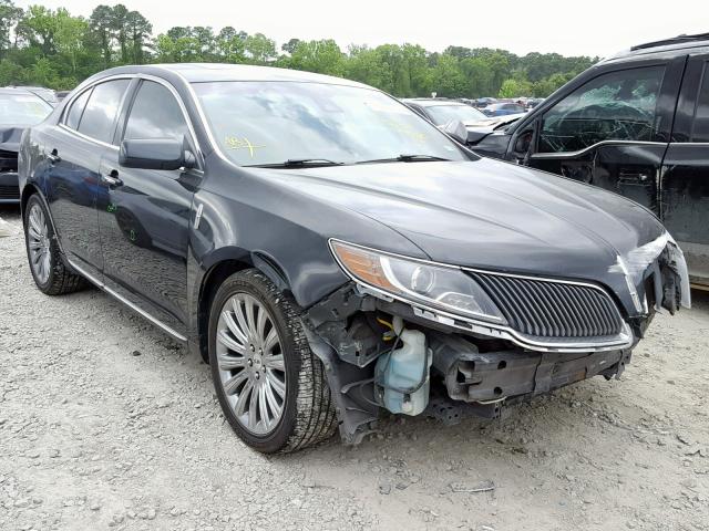 1LNHL9DK5FG603337 - 2015 LINCOLN MKS BLACK photo 1