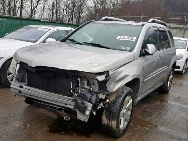 2CKDL63F576250016 - 2007 PONTIAC TORRENT SILVER photo 2