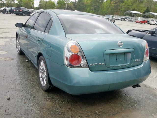 1N4AL11E83C297586 - 2003 NISSAN ALTIMA BAS TEAL photo 3