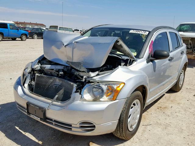 1B3HB28B87D220747 - 2007 DODGE CALIBER SILVER photo 2