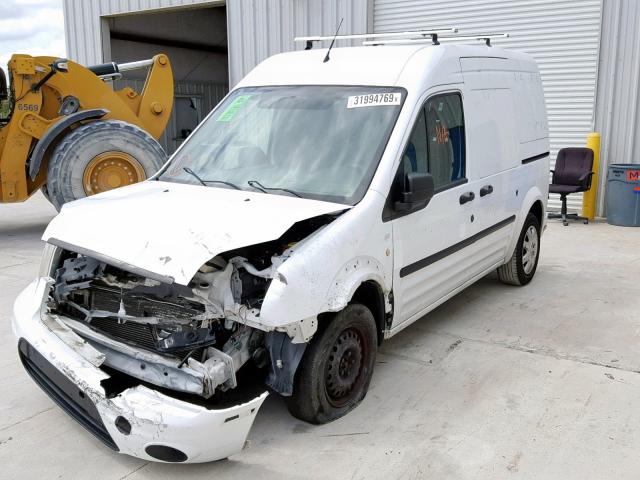 NM0LS7DN9AT013591 - 2010 FORD TRANSIT CO WHITE photo 2