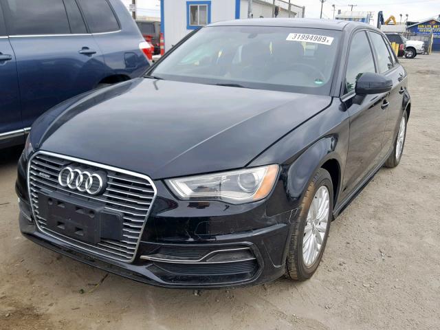 WAUVPBFF2GA142540 - 2016 AUDI A3 E-TRON BLACK photo 2