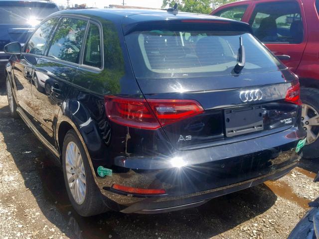 WAUVPBFF2GA142540 - 2016 AUDI A3 E-TRON BLACK photo 3