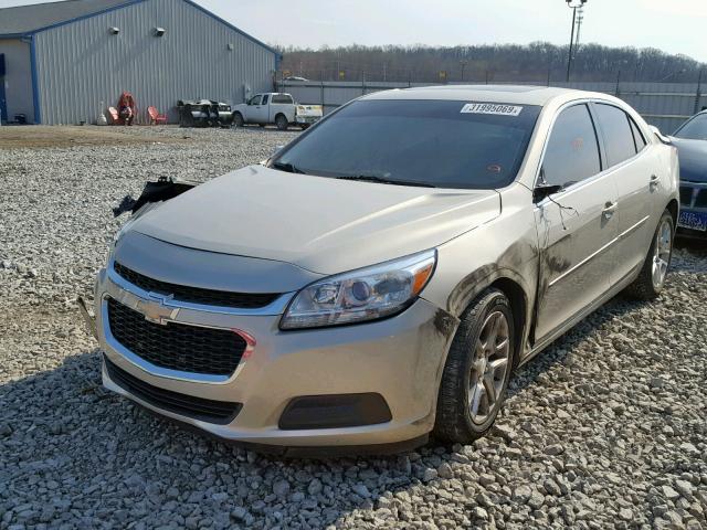 1G11C5SL9EF210433 - 2014 CHEVROLET MALIBU 1LT 金色 照片 2