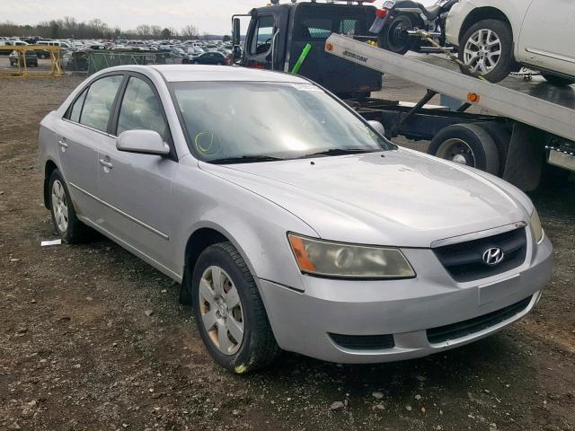 5NPET46C57H205476 - 2007 HYUNDAI SONATA GLS SILVER photo 1