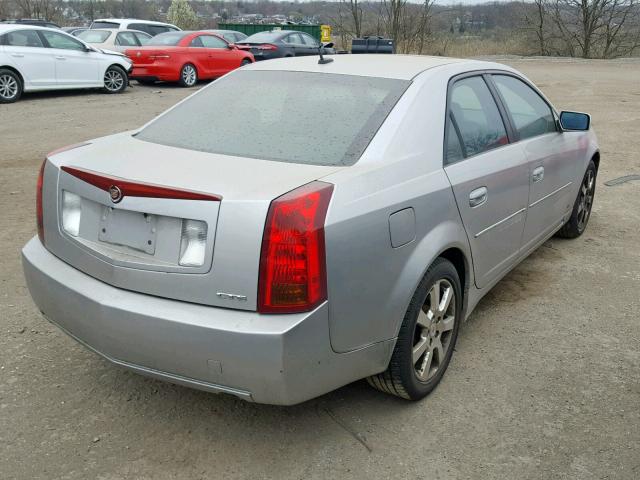 1G6DP577970185997 - 2007 CADILLAC CTS HI FEA SILVER photo 4