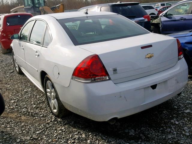 2G1WB5E35F1137722 - 2015 CHEVROLET IMPALA LIM WHITE photo 3