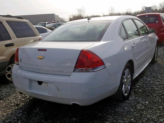 2G1WB5E35F1137722 - 2015 CHEVROLET IMPALA LIM WHITE photo 4