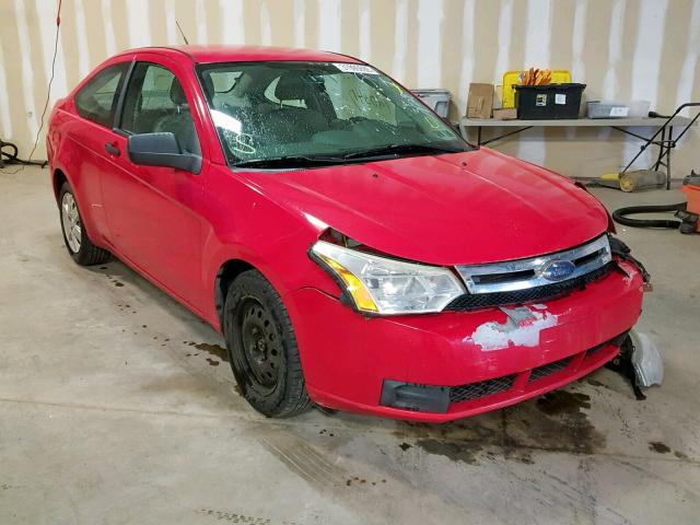 1FAHP32N08W138760 - 2008 FORD FOCUS S/SE RED photo 1