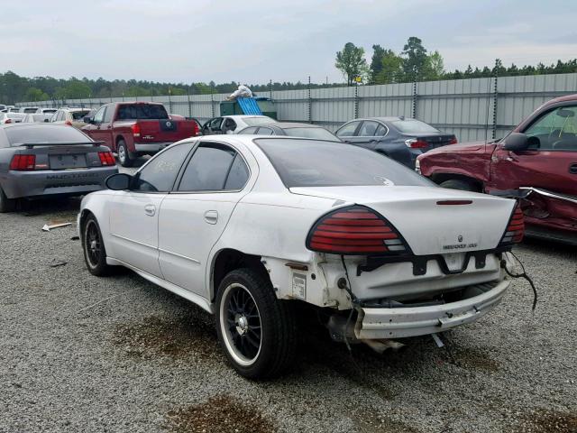 1G2NF52E83C329479 - 2003 PONTIAC GRAND AM S WHITE photo 3