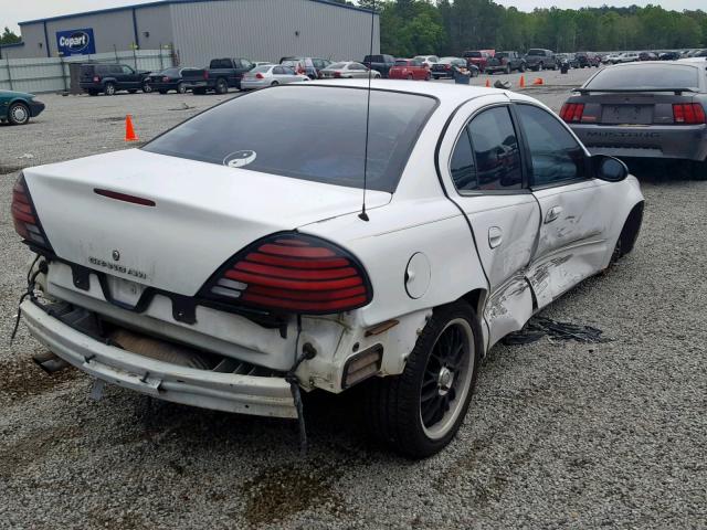 1G2NF52E83C329479 - 2003 PONTIAC GRAND AM S WHITE photo 4