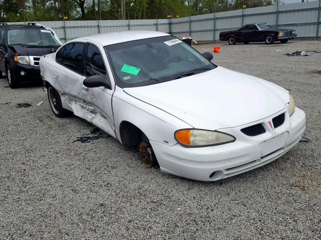 1G2NF52E83C329479 - 2003 PONTIAC GRAND AM S WHITE photo 9